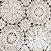 Ustide – Lot de 2 chemins de table rectangulaire crochetée 100 % coton  écru  28 x 58 cm  Coton  beige  15.75"X27.56"40cmX70cm.2pc - B01G8M1CAU